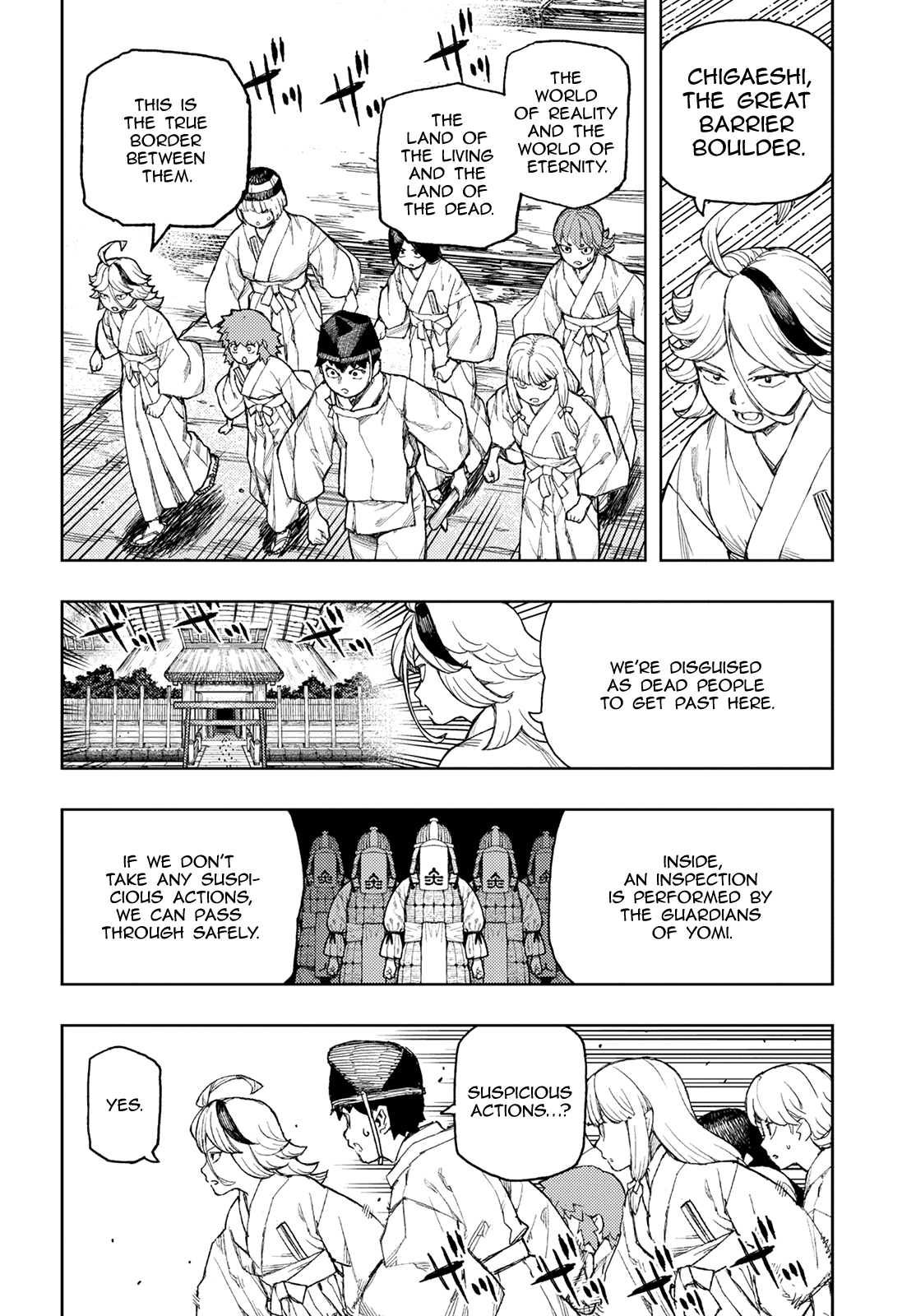 Tsugumomo Chapter 137 page 5 - Chapter 137
