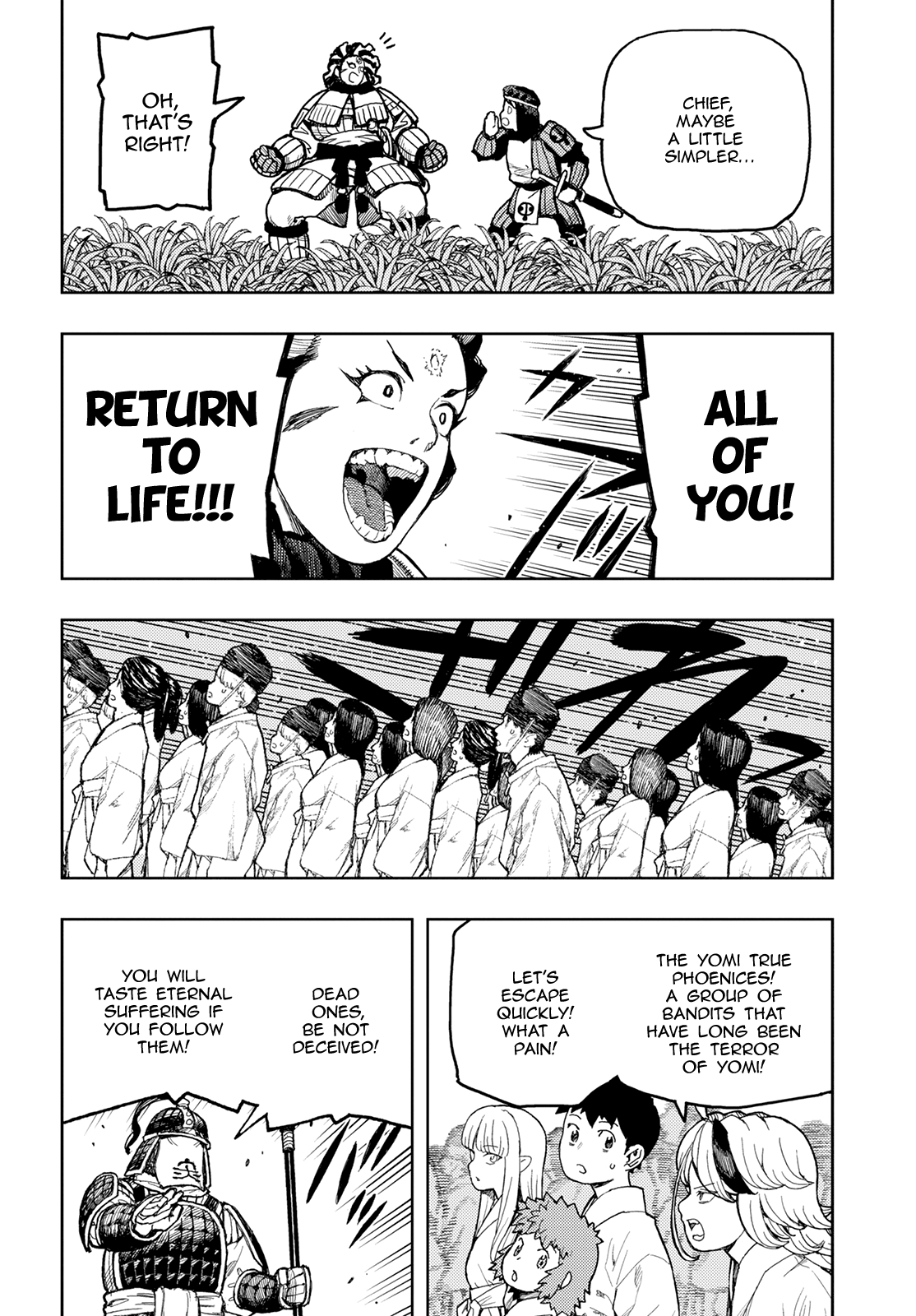 Tsugumomo Chapter 140 page 10 - Chapter 140: Yomi's True Phoenices