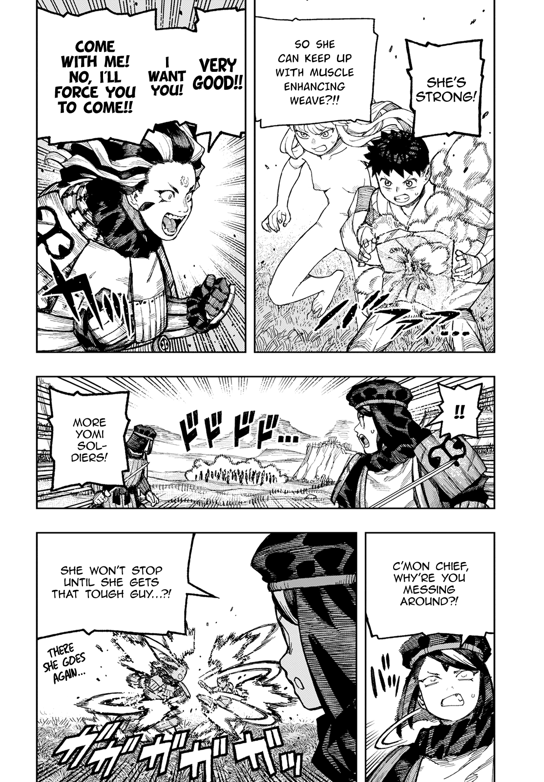 Tsugumomo Chapter 140 page 16 - Chapter 140: Yomi's True Phoenices