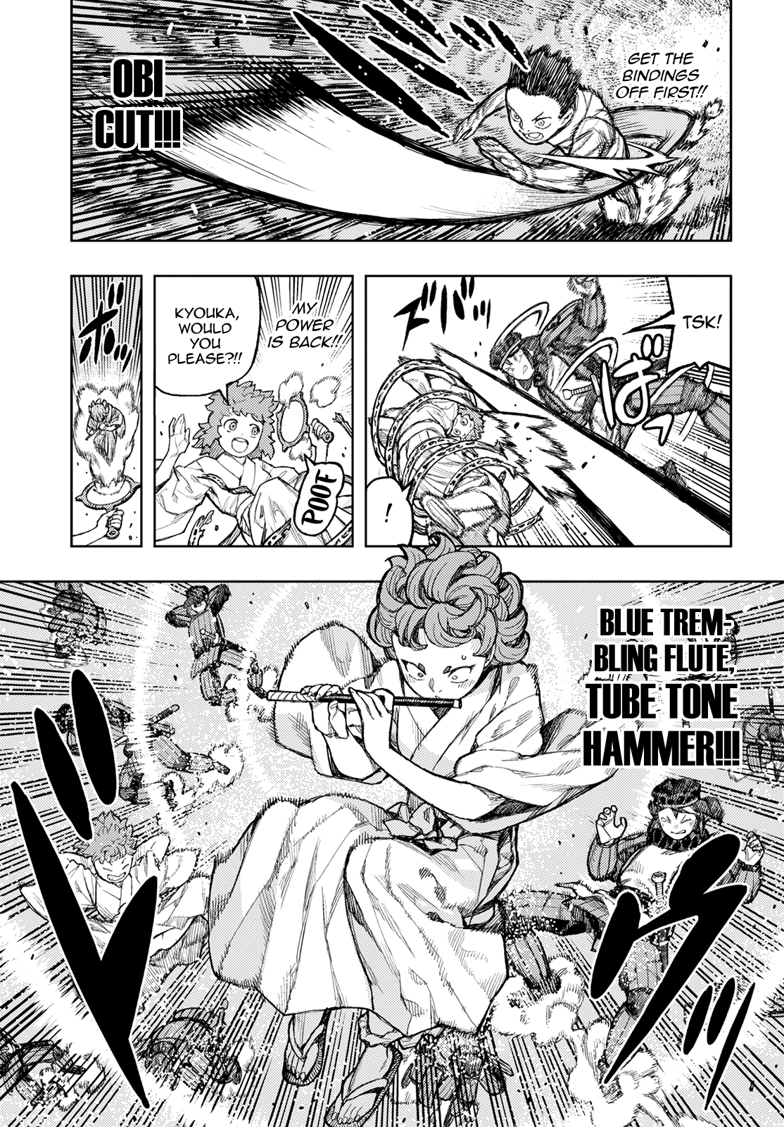 Tsugumomo Chapter 140 page 19 - Chapter 140: Yomi's True Phoenices