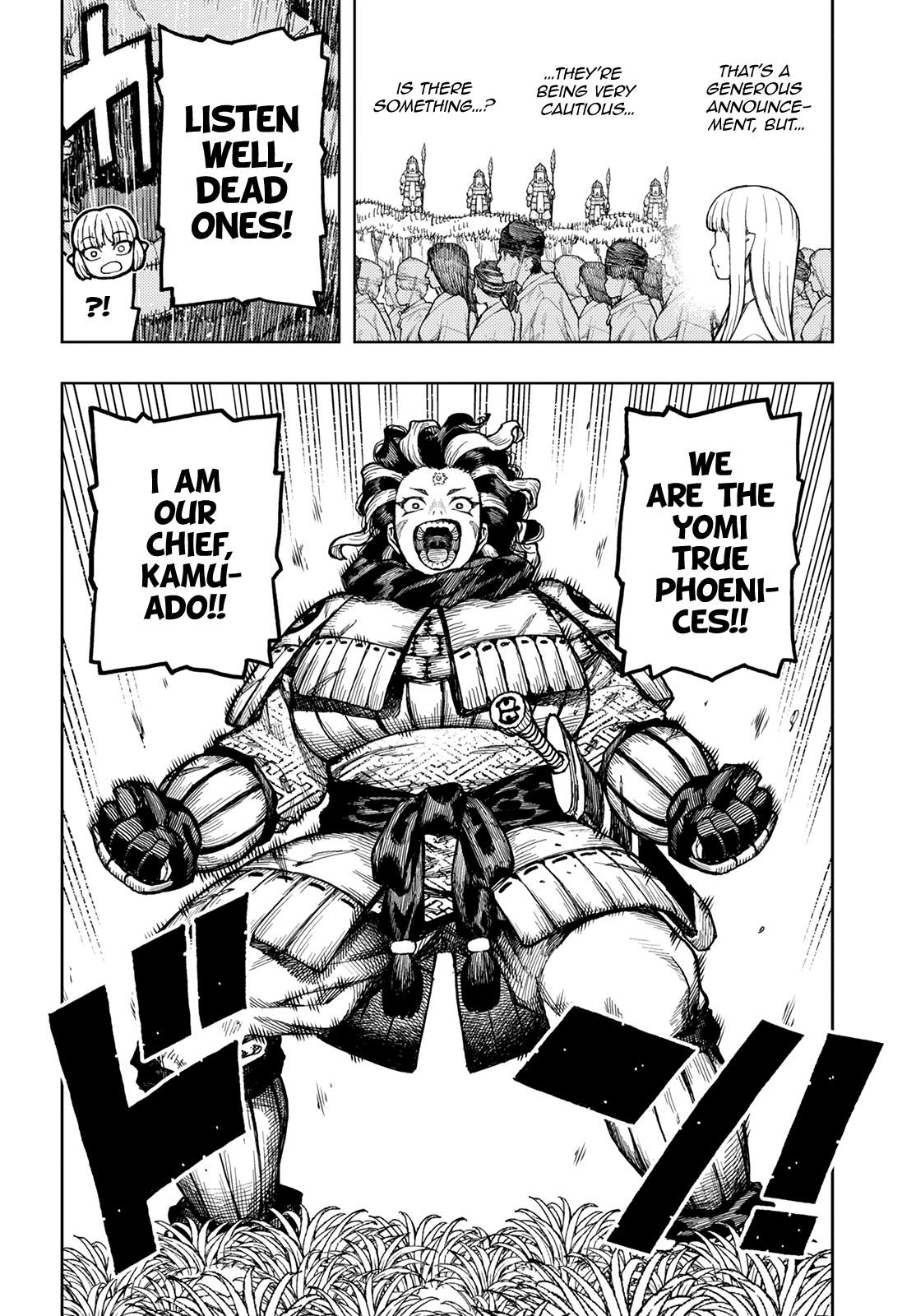 Tsugumomo Chapter 140 page 8 - Chapter 140: Yomi's True Phoenices