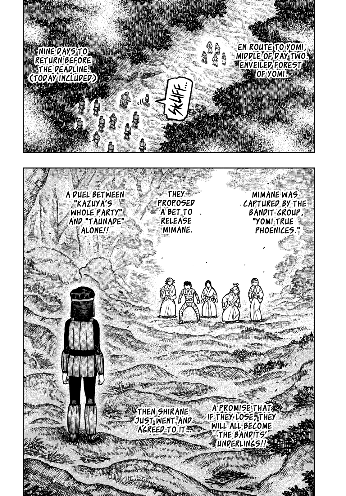 Tsugumomo Chapter 141 page 3 - Chapter 141: Taunade