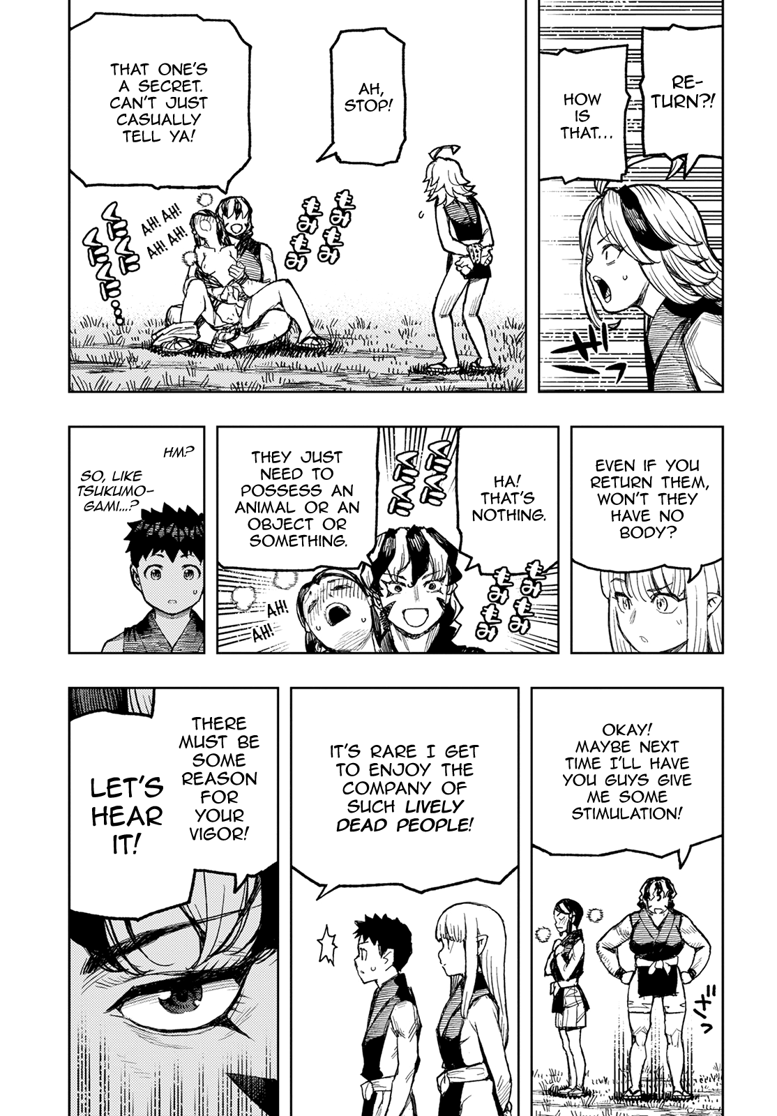 Tsugumomo Chapter 143 page 20 - Chapter 143: Jawfire Fortress