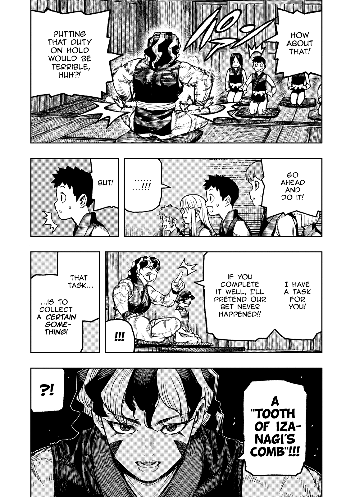 Tsugumomo Chapter 143 page 22 - Chapter 143: Jawfire Fortress