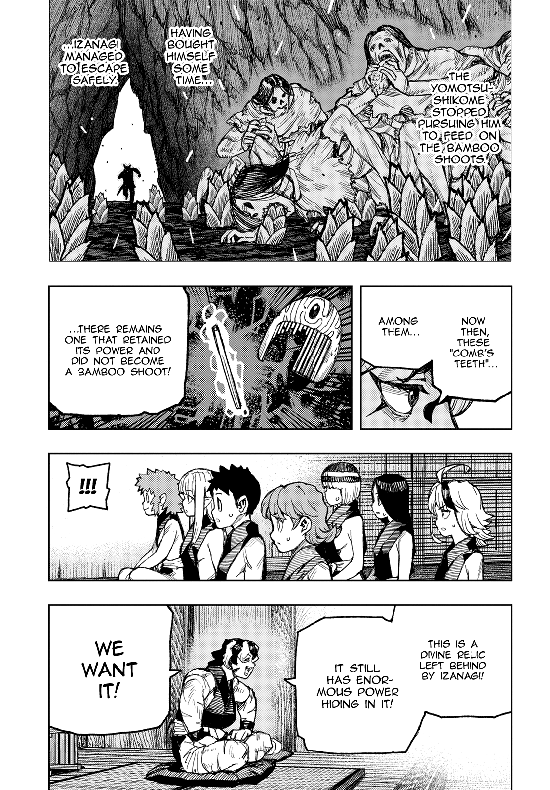 Tsugumomo Chapter 143 page 24 - Chapter 143: Jawfire Fortress