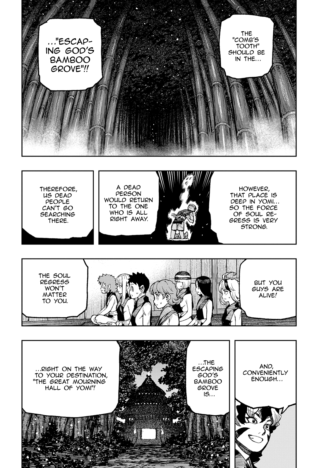 Tsugumomo Chapter 143 page 25 - Chapter 143: Jawfire Fortress
