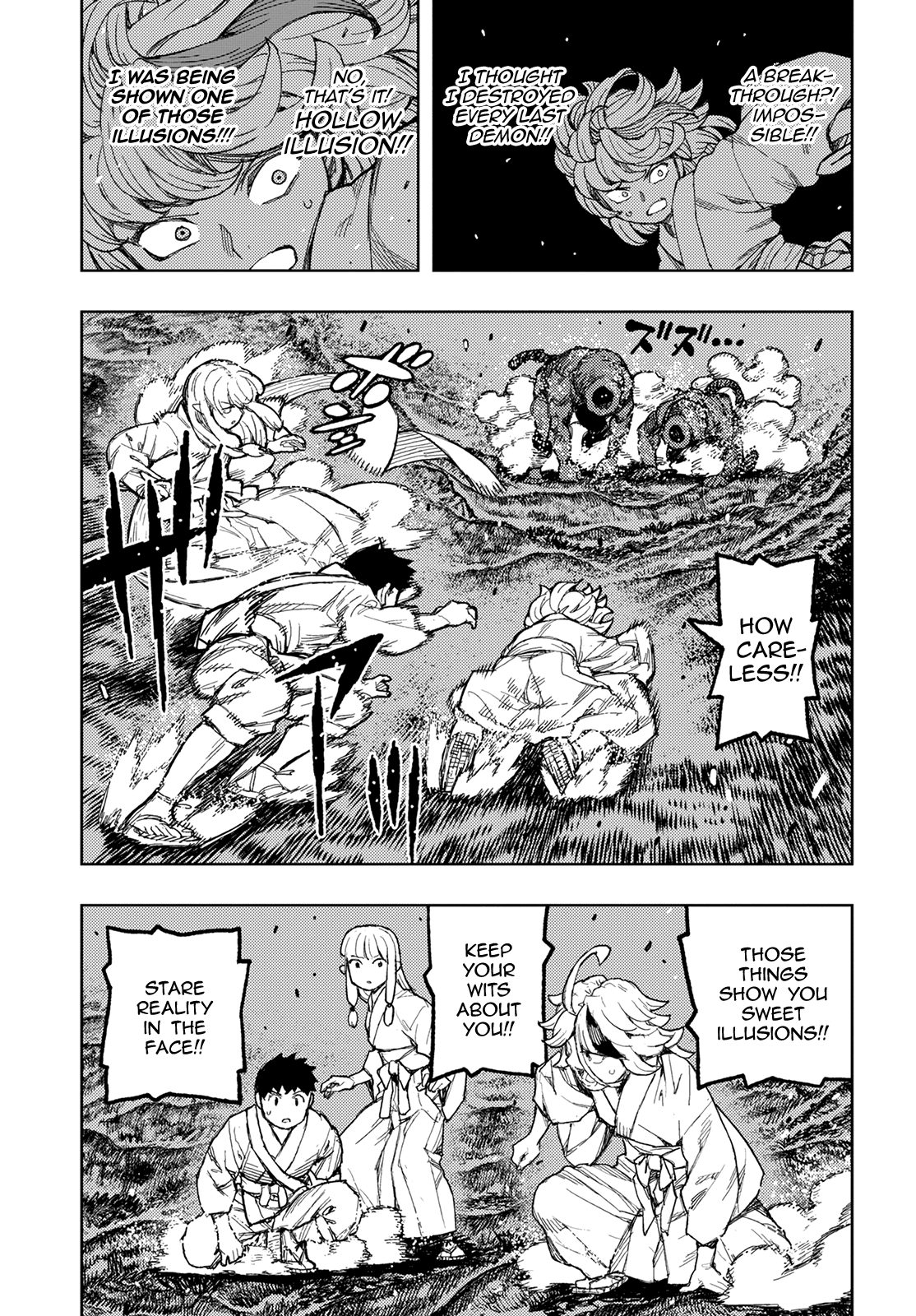 Tsugumomo Chapter 144 page 33 - Chapter 144: Hollowspine Demons