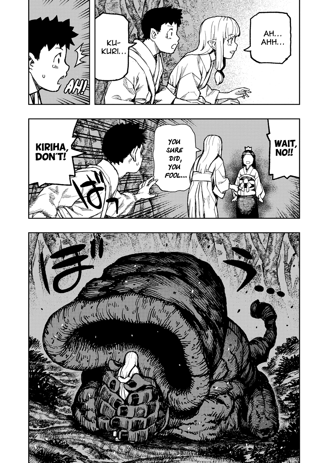 Tsugumomo Chapter 144 page 35 - Chapter 144: Hollowspine Demons