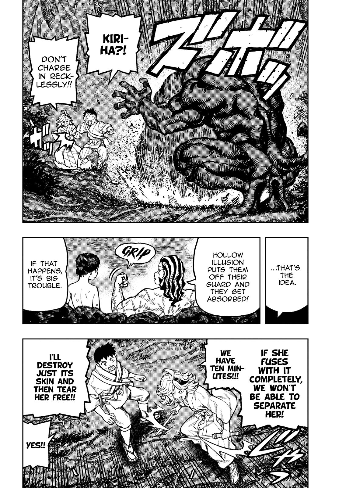 Tsugumomo Chapter 144 page 36 - Chapter 144: Hollowspine Demons