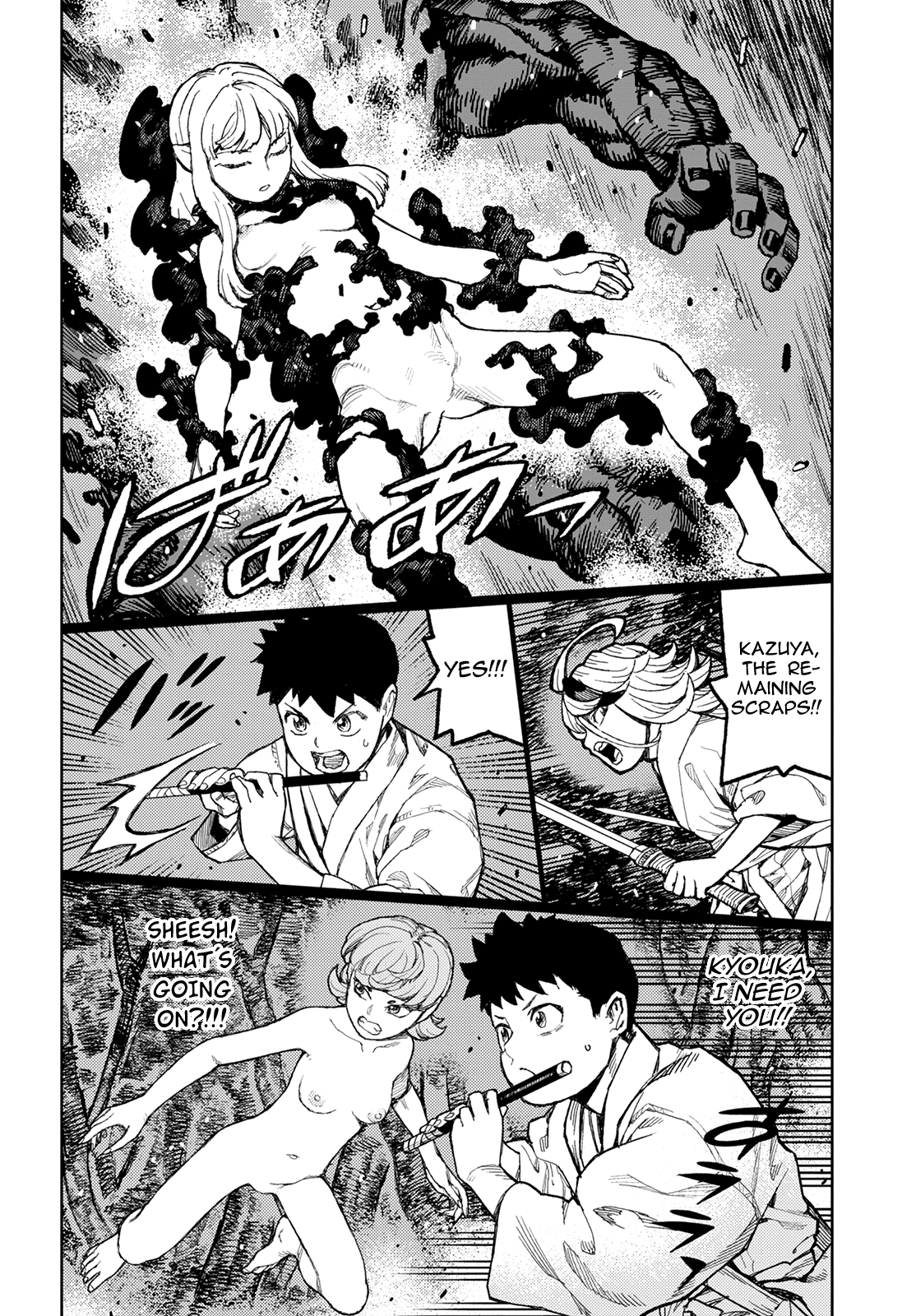 Tsugumomo Chapter 144 page 38 - Chapter 144: Hollowspine Demons