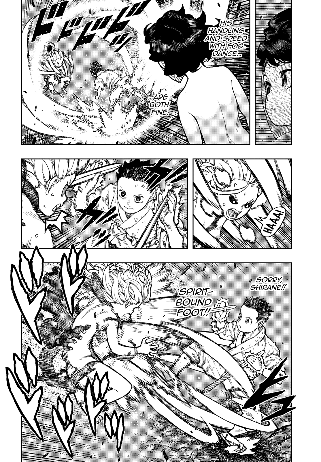 Tsugumomo Chapter 147 page 13 - Chapter 147: Pulling Out