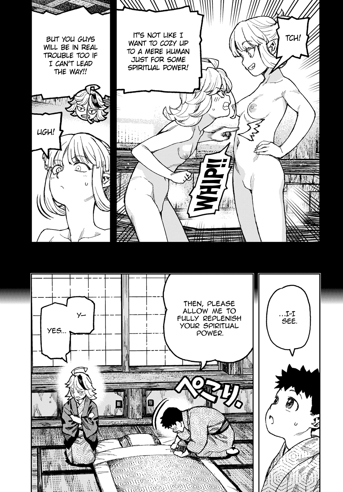 Tsugumomo Chapter 148.1 page 10 - Chapter 148.1: Shirane's Feelings (Lewd edit)