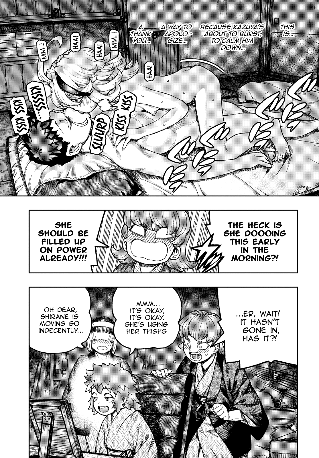 Tsugumomo Chapter 148.1 page 28 - Chapter 148.1: Shirane's Feelings (Lewd edit)