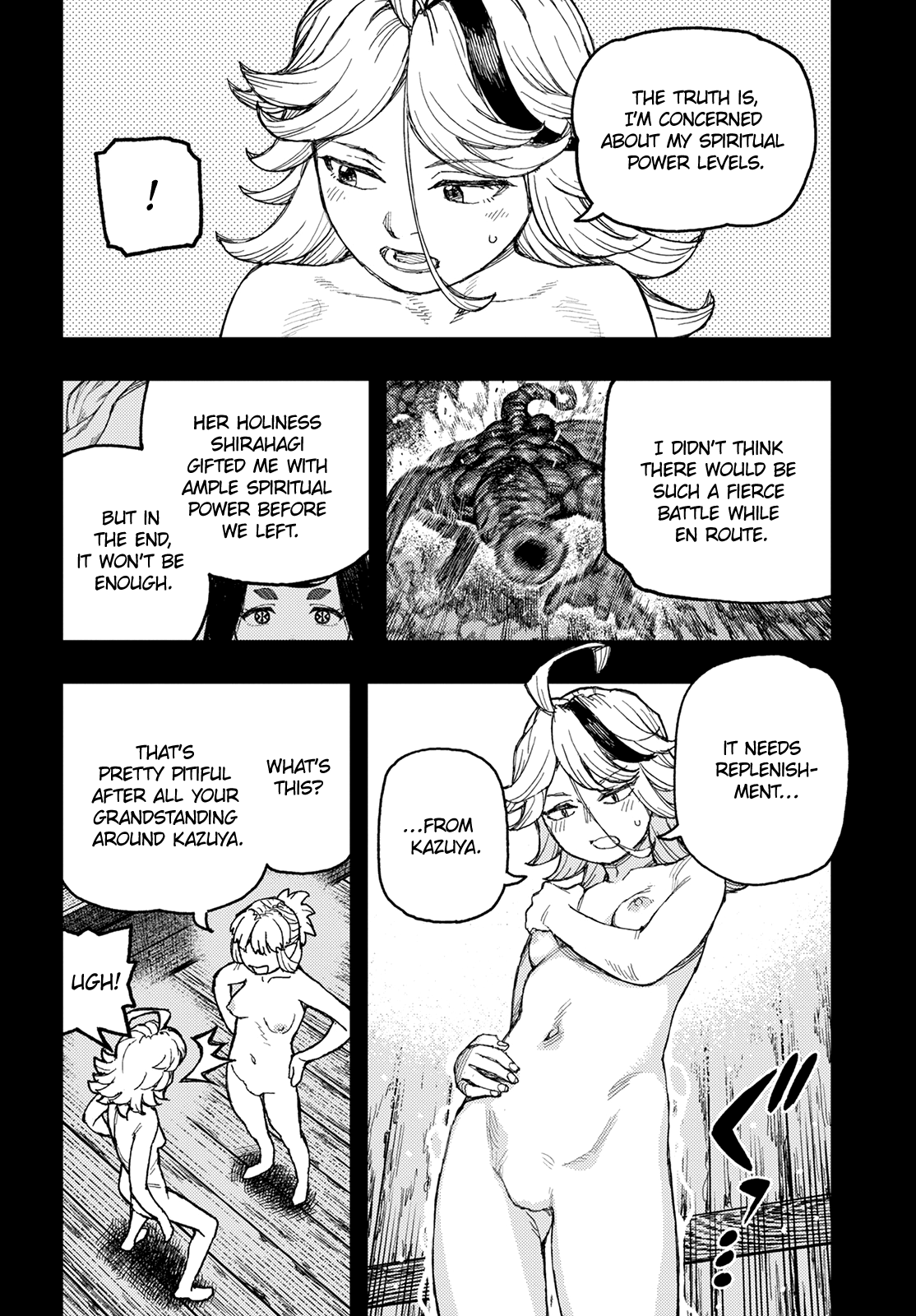 Tsugumomo Chapter 148.1 page 9 - Chapter 148.1: Shirane's Feelings (Lewd edit)