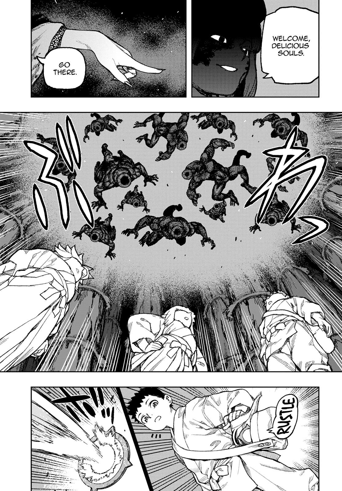 Tsugumomo Chapter 149 page 17 - Chapter 149: Escaping God's Bamboo Grove