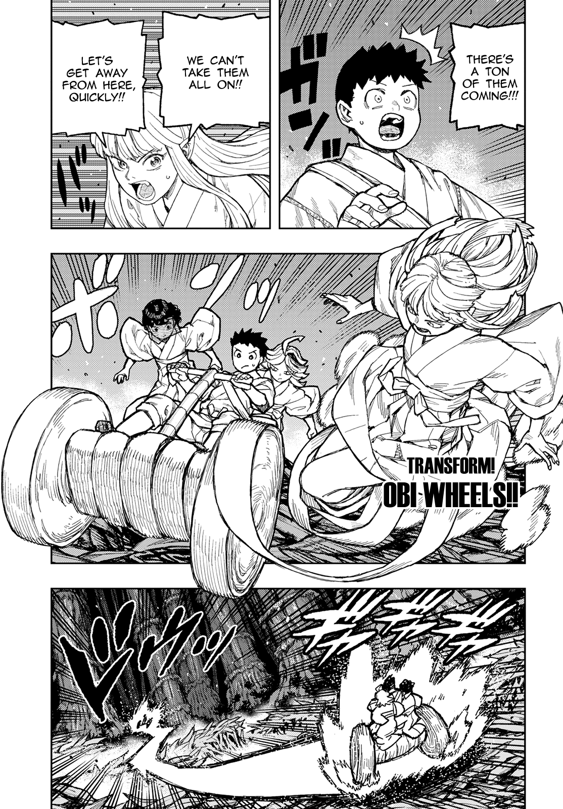 Tsugumomo Chapter 149 page 21 - Chapter 149: Escaping God's Bamboo Grove