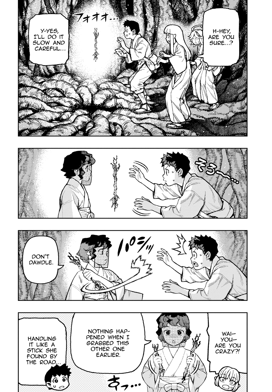 Tsugumomo Chapter 149 page 24 - Chapter 149: Escaping God's Bamboo Grove