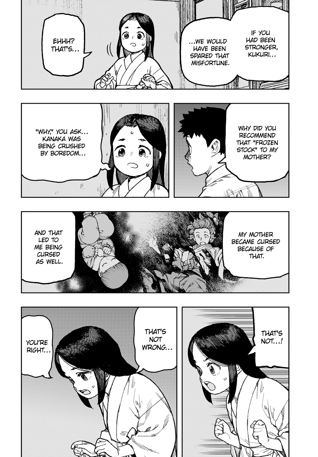 Tsugumomo Chapter 150 page 11 - Chapter 150: Yomi Grand Mortuary