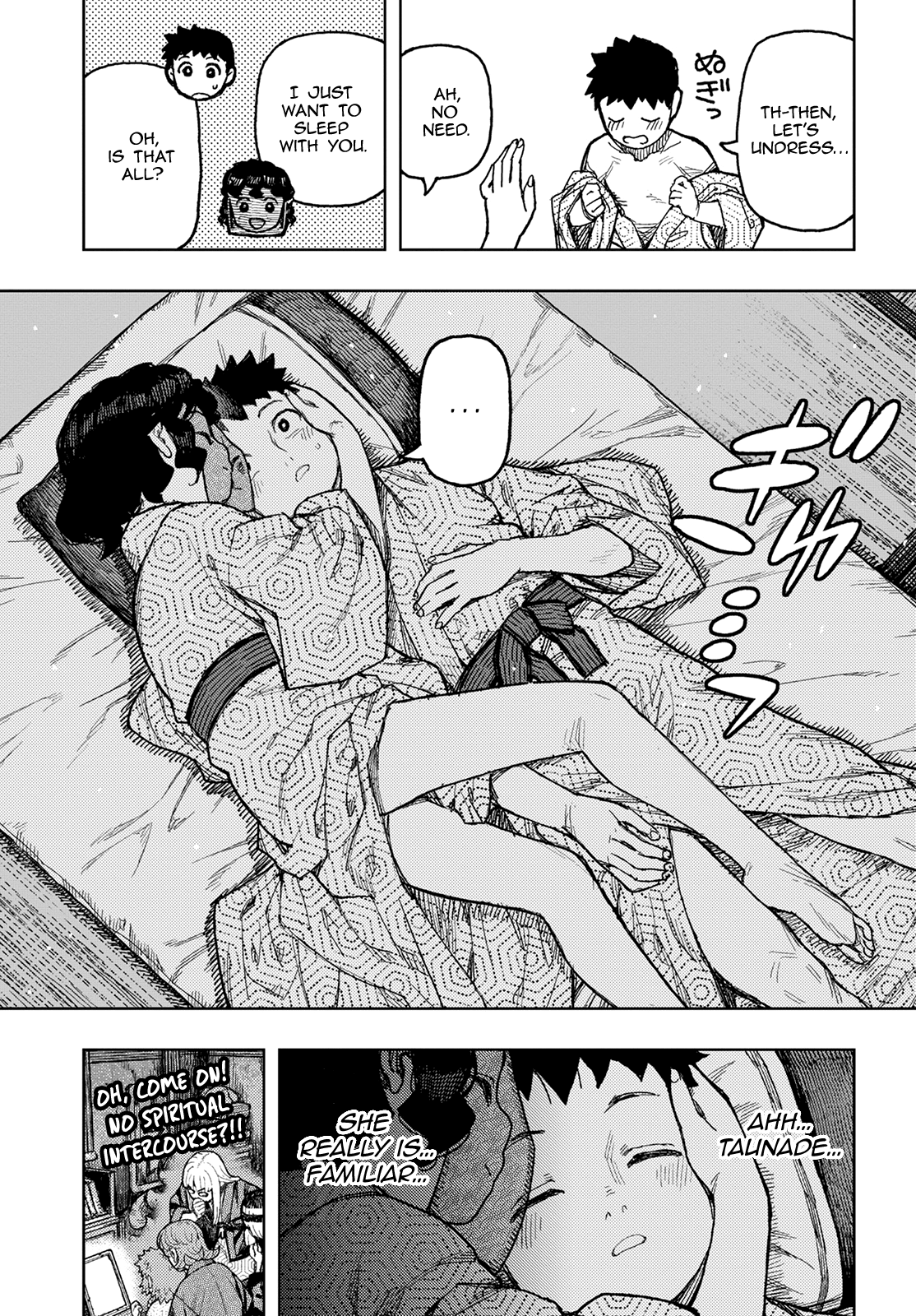 Tsugumomo Chapter 150 page 8 - Chapter 150: Yomi Grand Mortuary
