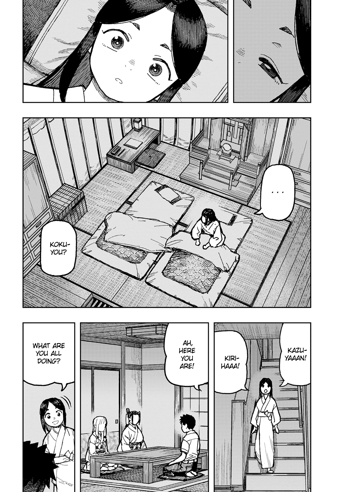 Tsugumomo Chapter 150 page 9 - Chapter 150: Yomi Grand Mortuary