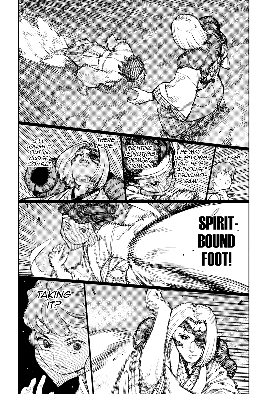 Tsugumomo Chapter 152 page 13 - Chapter 152: Aged Mansion Martial Arts