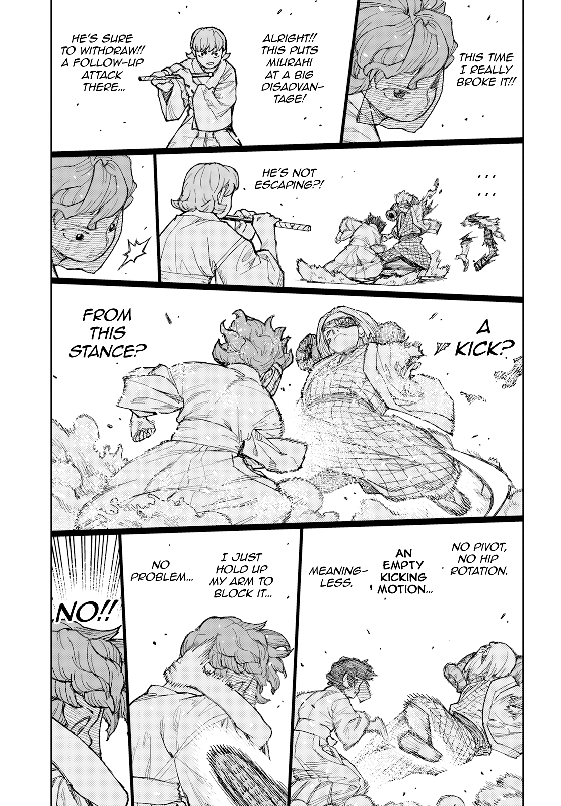 Tsugumomo Chapter 152 page 18 - Chapter 152: Aged Mansion Martial Arts
