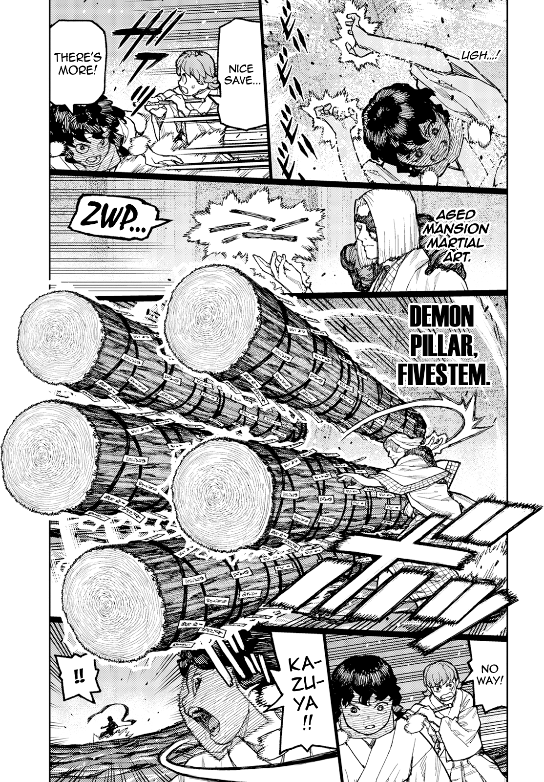 Tsugumomo Chapter 152 page 8 - Chapter 152: Aged Mansion Martial Arts