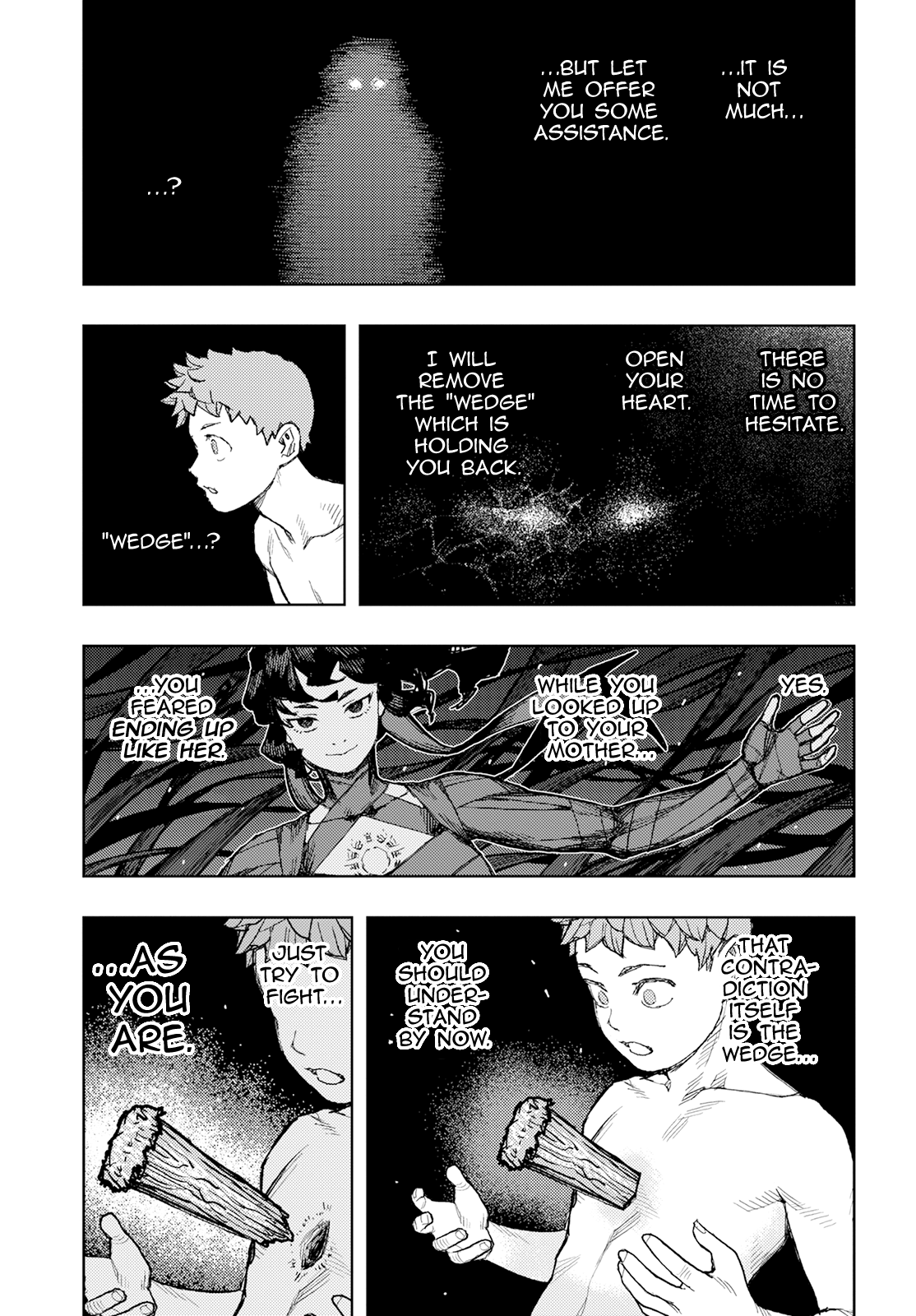 Tsugumomo Chapter 153 page 35 - Chapter 153: Wedge