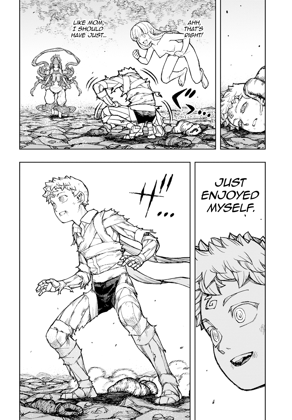 Tsugumomo Chapter 153 page 36 - Chapter 153: Wedge