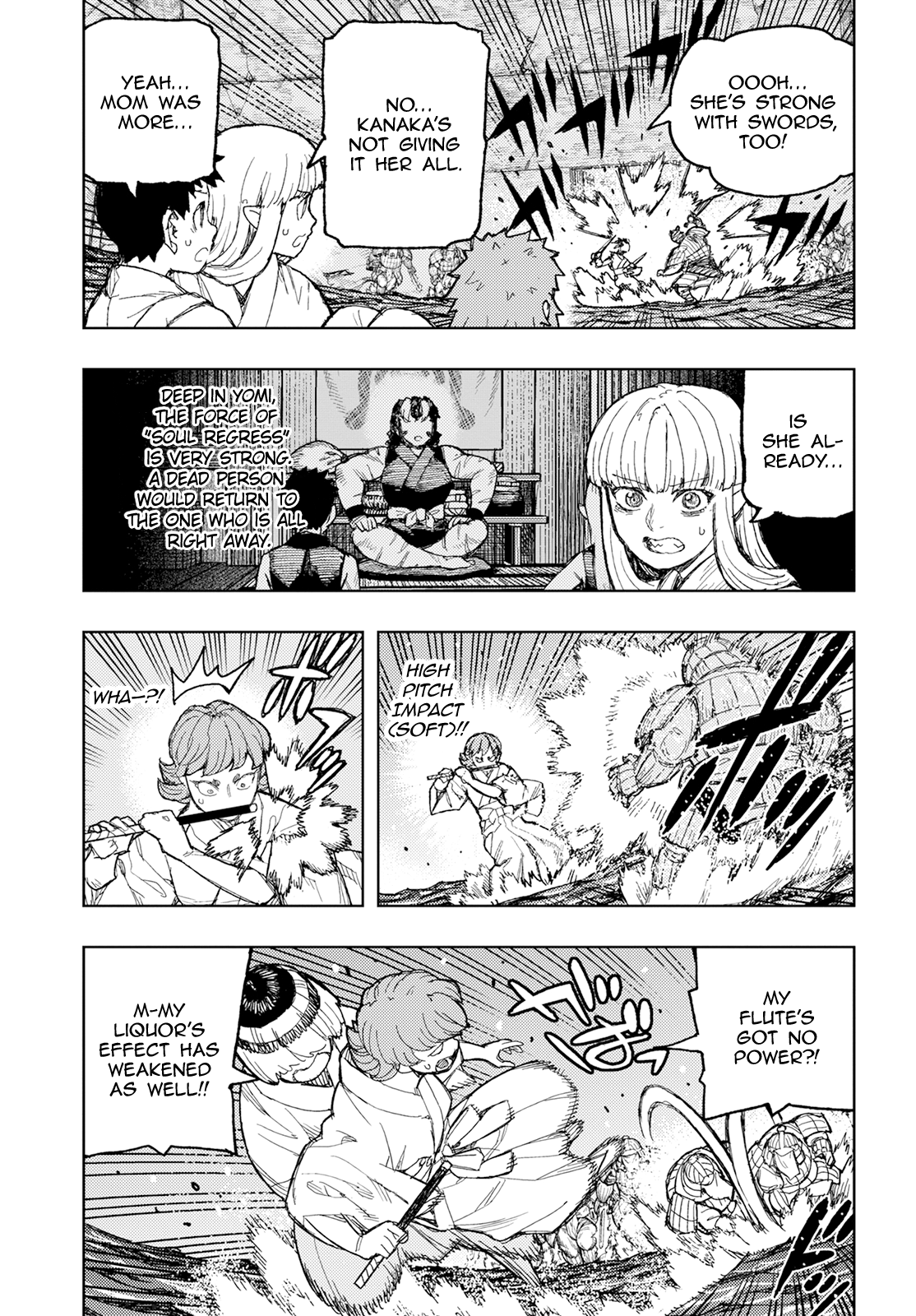 Tsugumomo Chapter 156 page 21 - Chapter 156: Iwanaga-Hime