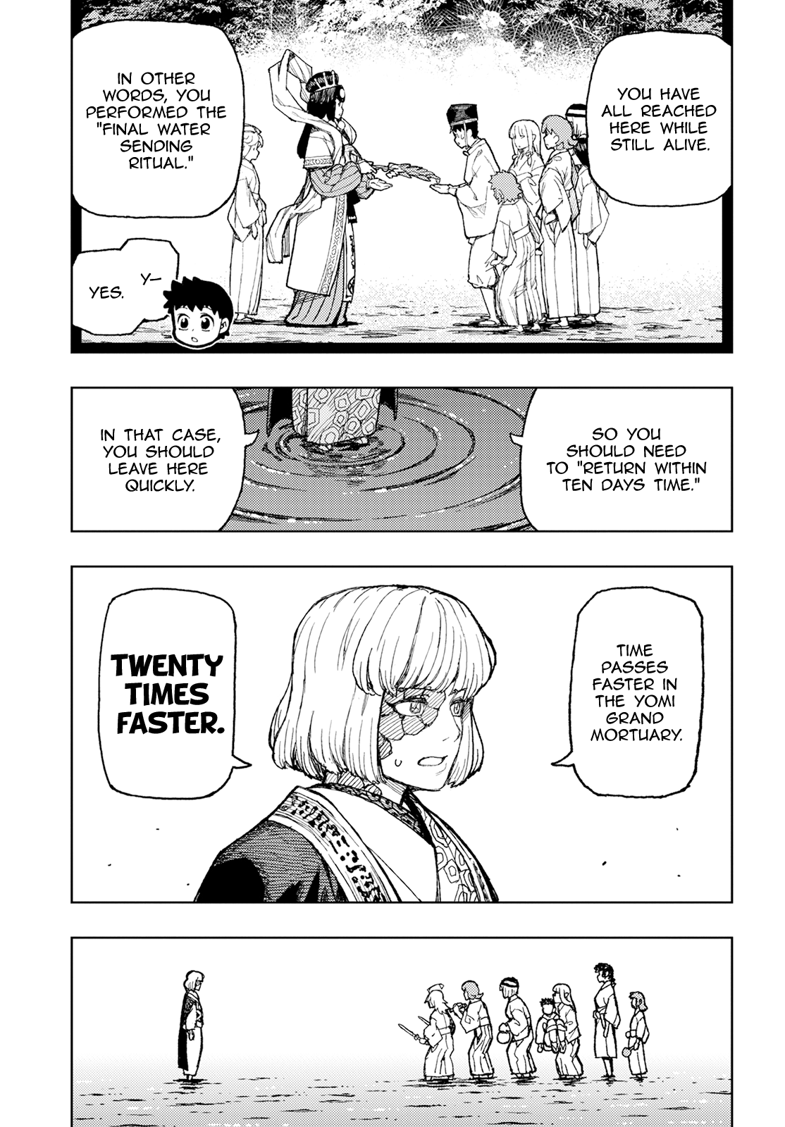 Tsugumomo Chapter 156 page 8 - Chapter 156: Iwanaga-Hime