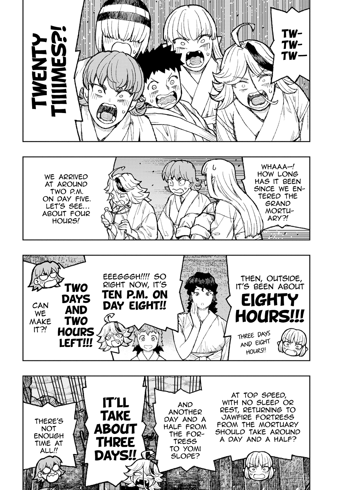 Tsugumomo Chapter 156 page 9 - Chapter 156: Iwanaga-Hime