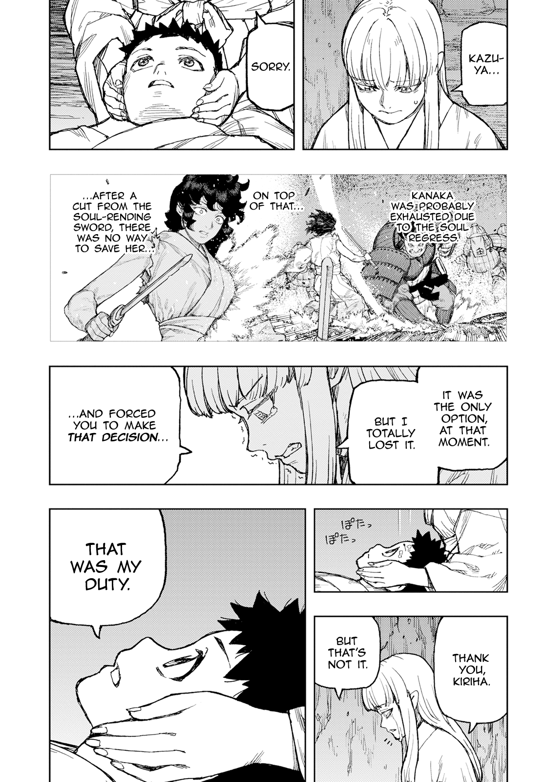 Tsugumomo Chapter 157 page 18 - Chapter 157: Parting