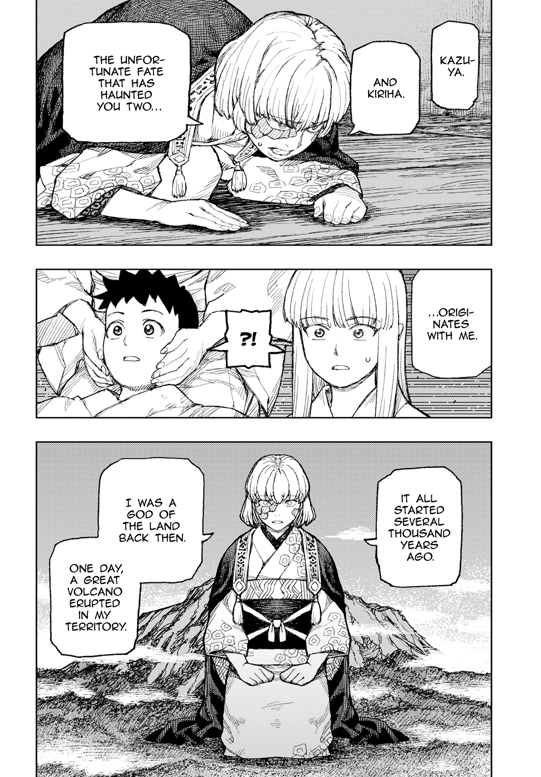Tsugumomo Chapter 157 page 21 - Chapter 157: Parting