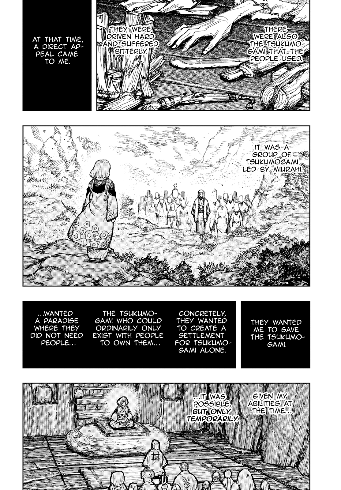 Tsugumomo Chapter 157 page 23 - Chapter 157: Parting