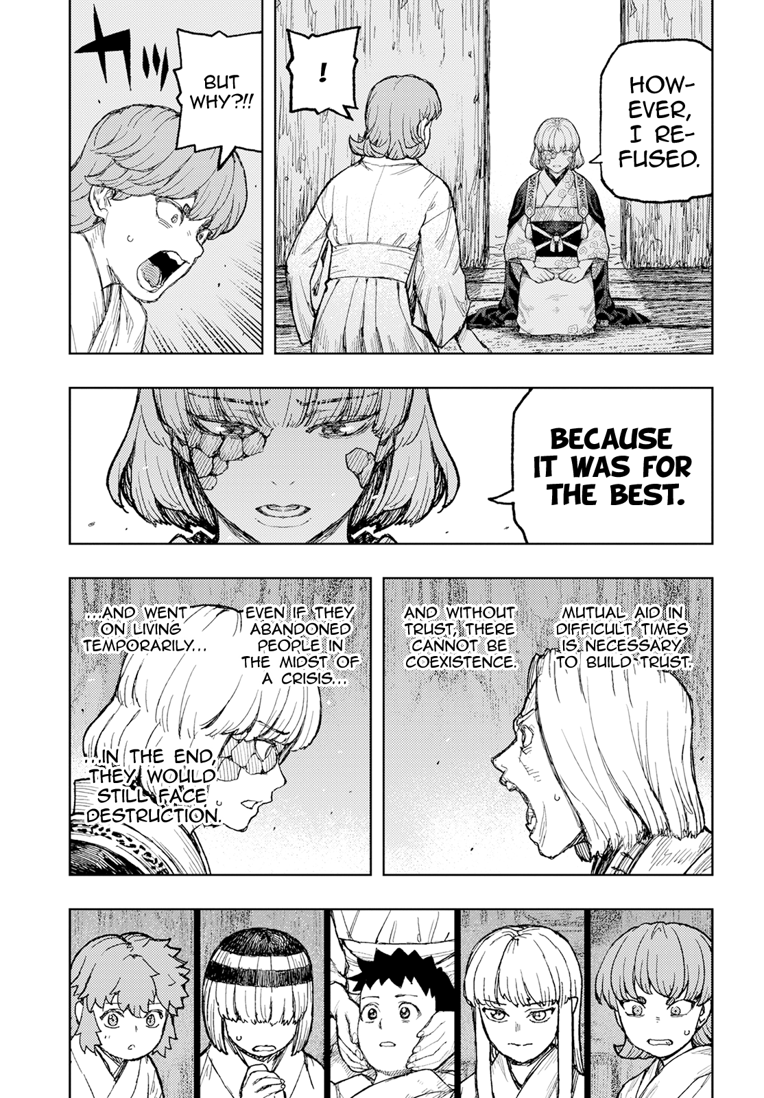 Tsugumomo Chapter 157 page 24 - Chapter 157: Parting
