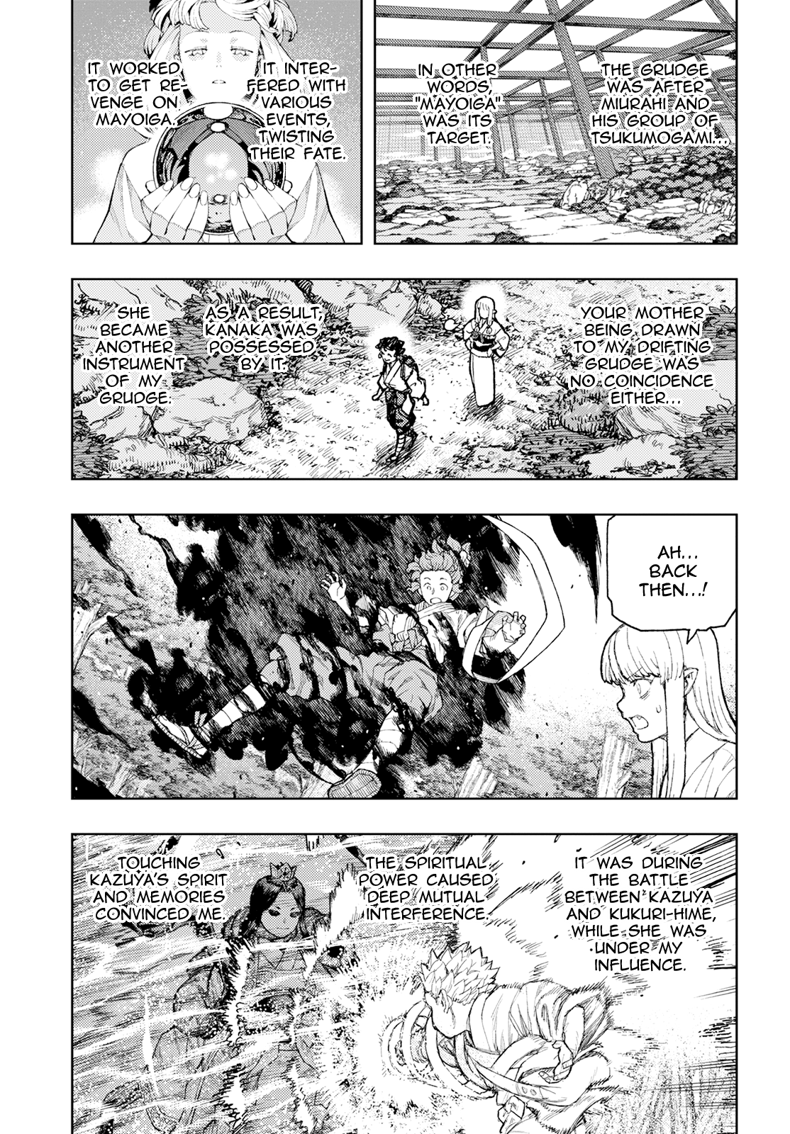 Tsugumomo Chapter 157 page 28 - Chapter 157: Parting