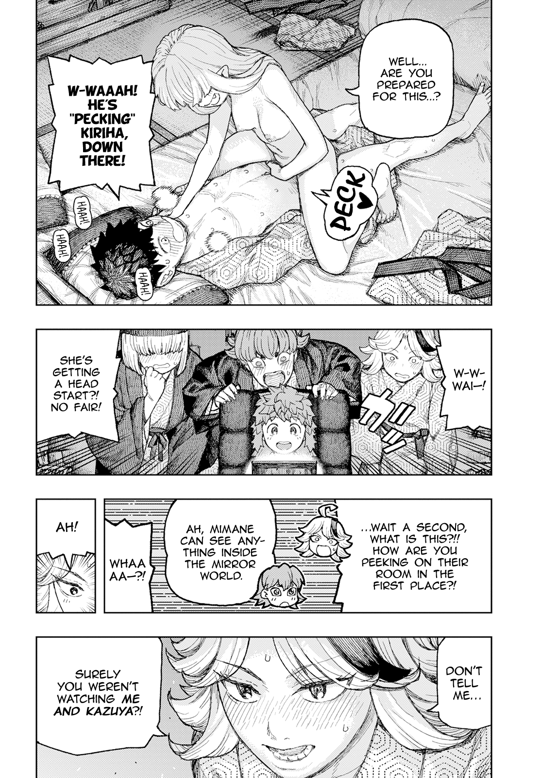 Tsugumomo Chapter 158.1 page 23 - Chapter 158.1: Return From Yomi (Lewd Edit)