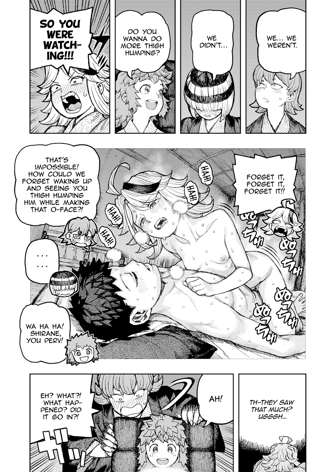 Tsugumomo Chapter 158.1 page 24 - Chapter 158.1: Return From Yomi (Lewd Edit)
