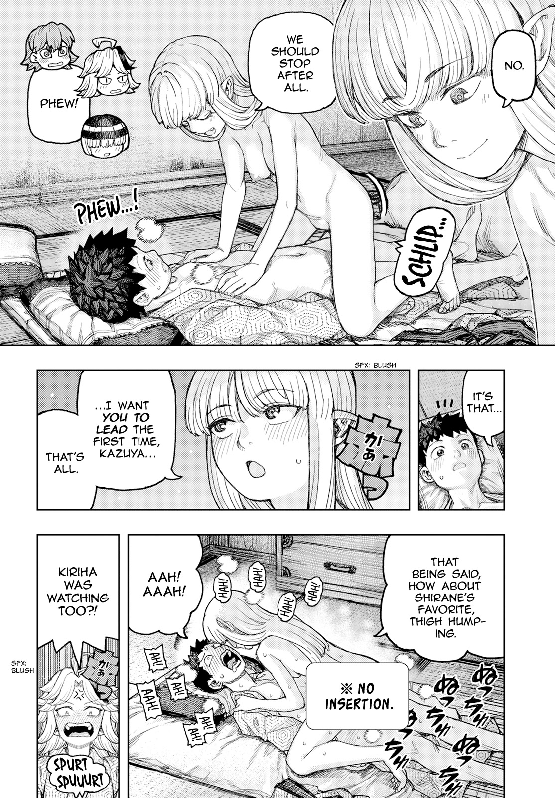 Tsugumomo Chapter 158.1 page 25 - Chapter 158.1: Return From Yomi (Lewd Edit)