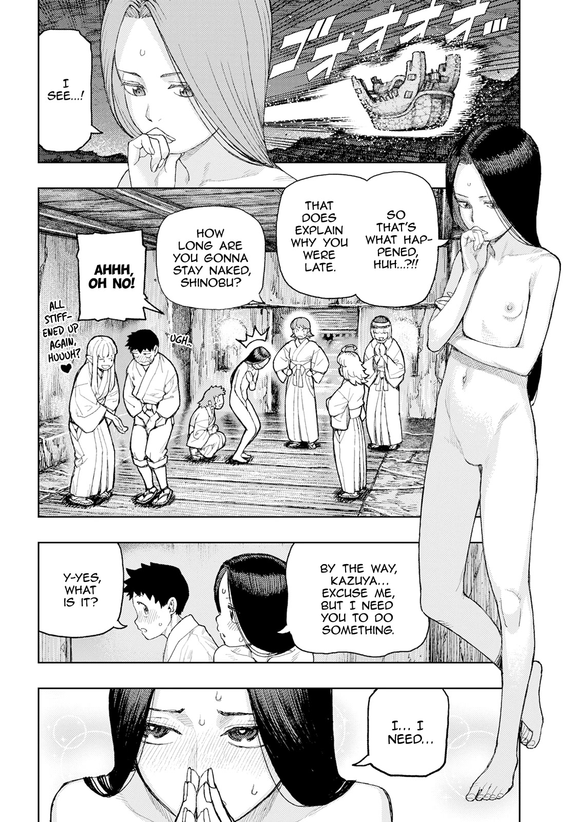 Tsugumomo Chapter 158.1 page 35 - Chapter 158.1: Return From Yomi (Lewd Edit)