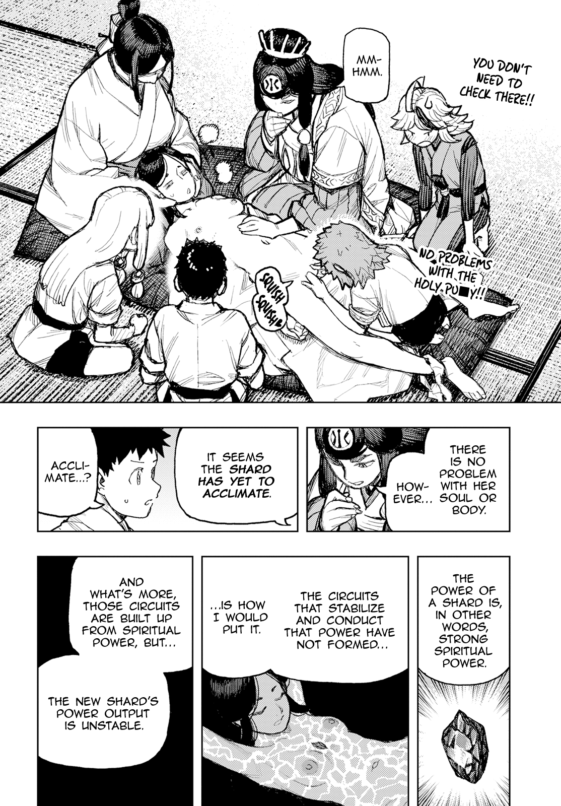 Tsugumomo Chapter 160 page 21 - Chapter 160: Heart's Water Garden (Lewd Edit)