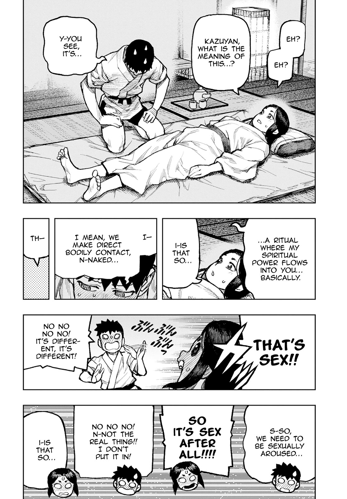Tsugumomo Chapter 160 page 23 - Chapter 160: Heart's Water Garden (Lewd Edit)