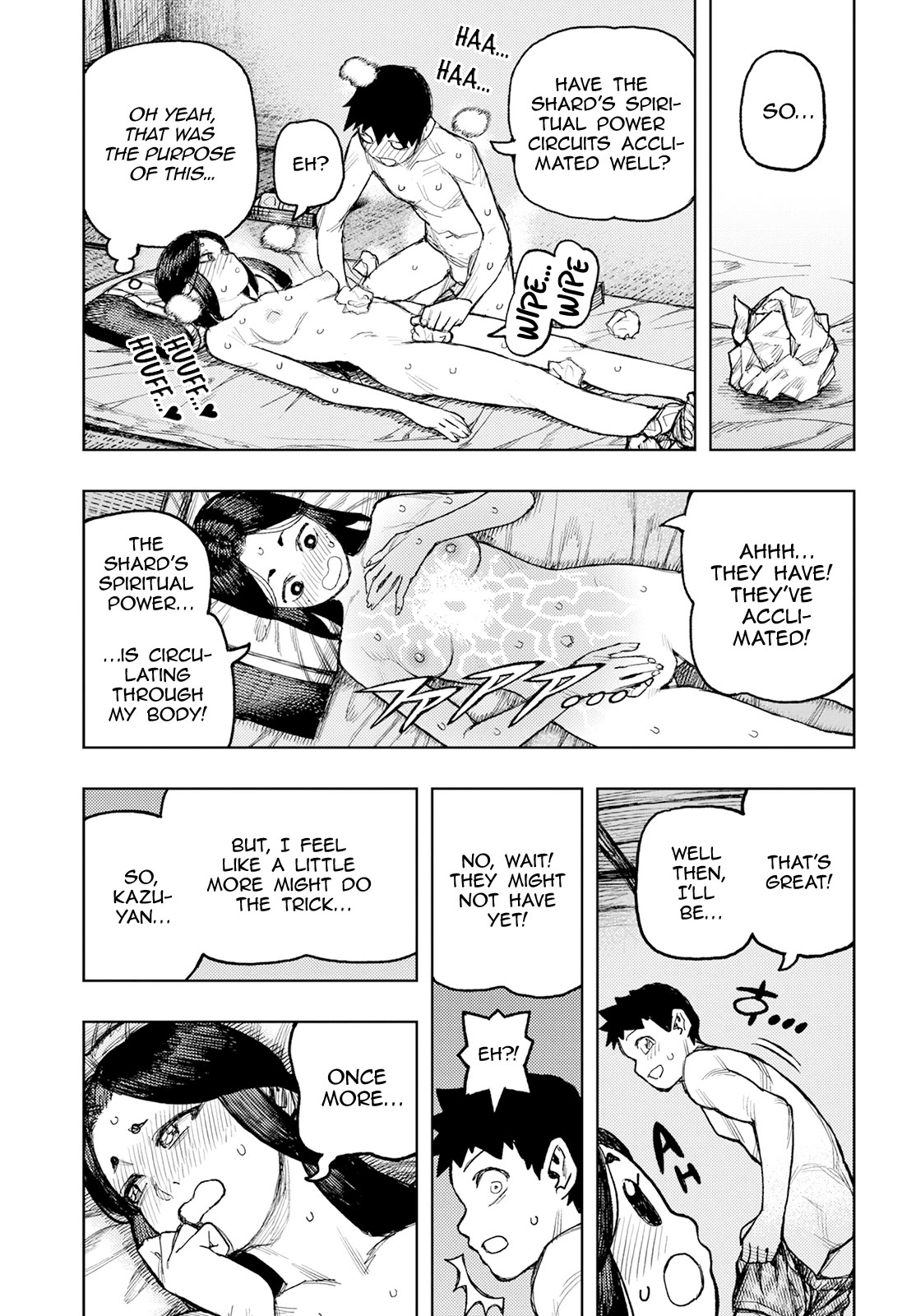 Tsugumomo Chapter 160 page 32 - Chapter 160: Heart's Water Garden (Lewd Edit)