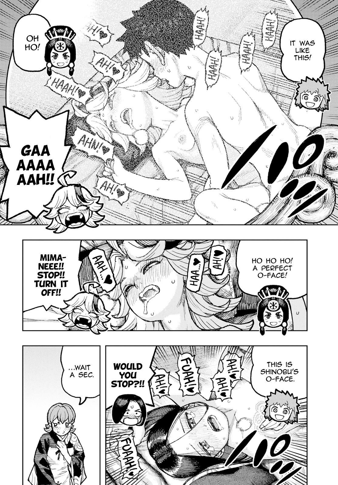 Tsugumomo Chapter 160 page 35 - Chapter 160: Heart's Water Garden (Lewd Edit)