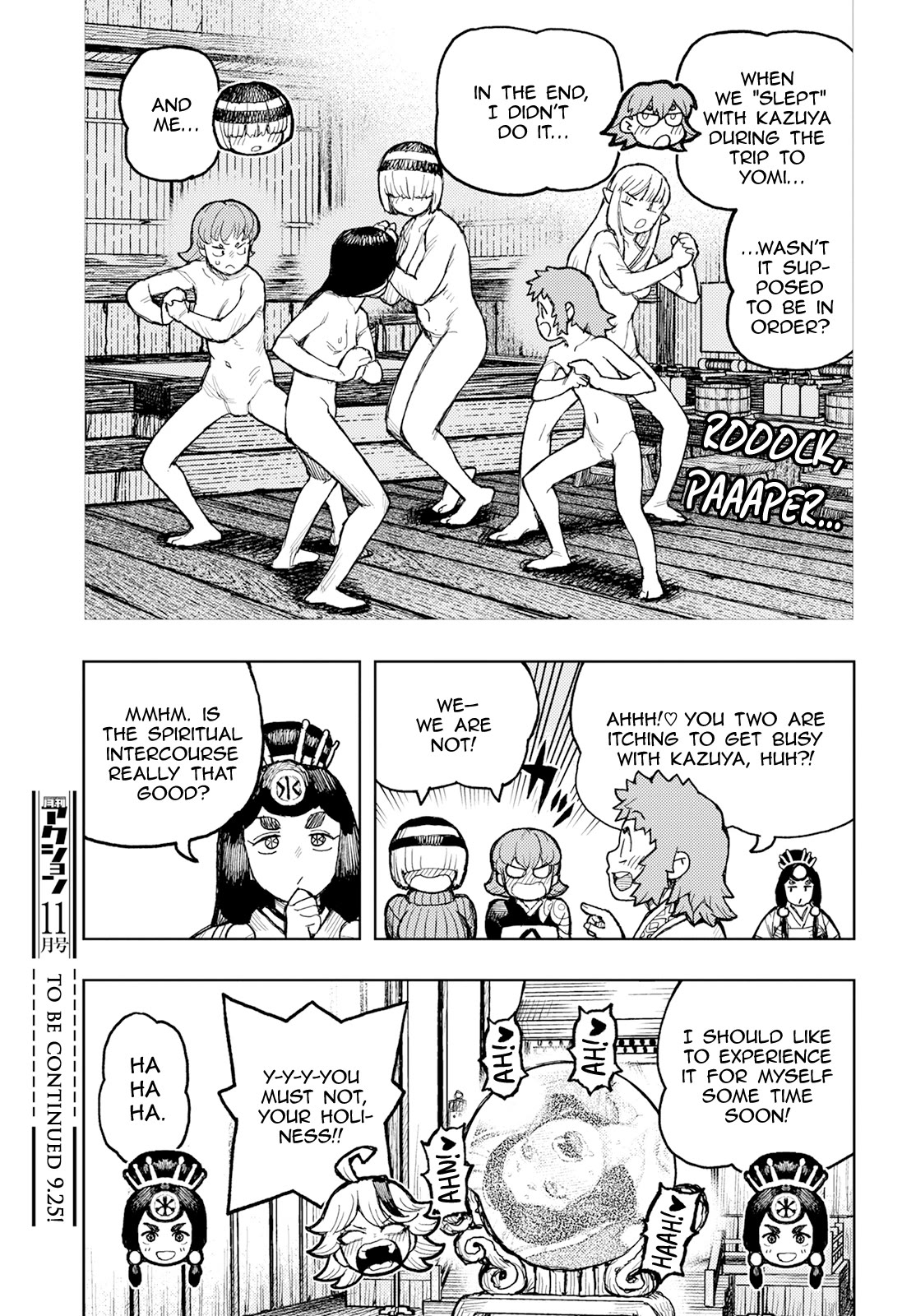 Tsugumomo Chapter 160 page 36 - Chapter 160: Heart's Water Garden (Lewd Edit)