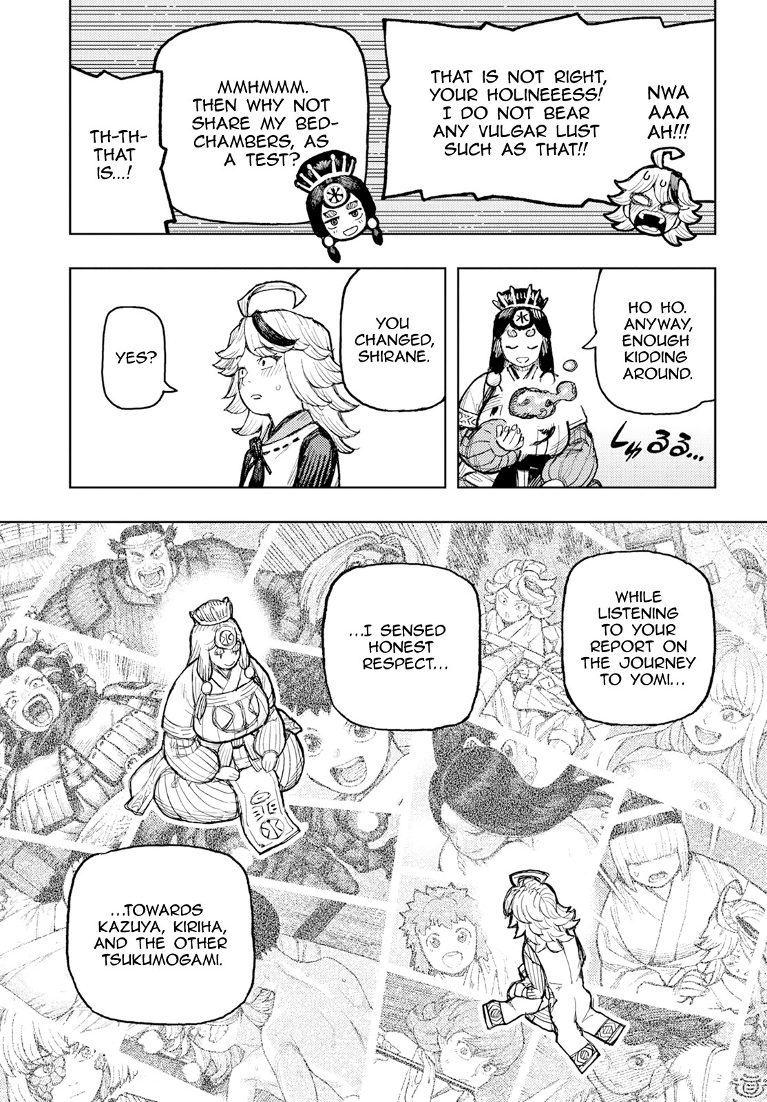 Tsugumomo Chapter 161 page 14 - Chapter 161: The Promise Made with Kokuyou (Lewd Edit)