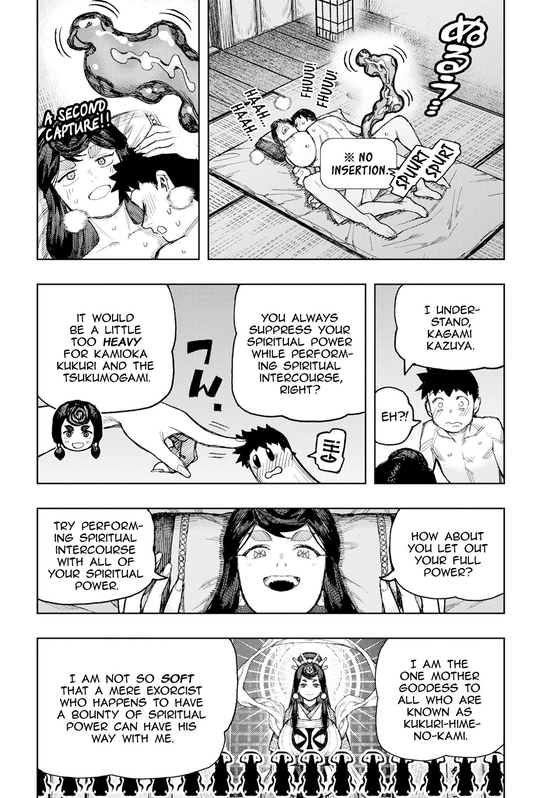 Tsugumomo Chapter 161 page 25 - Chapter 161: The Promise Made with Kokuyou (Lewd Edit)