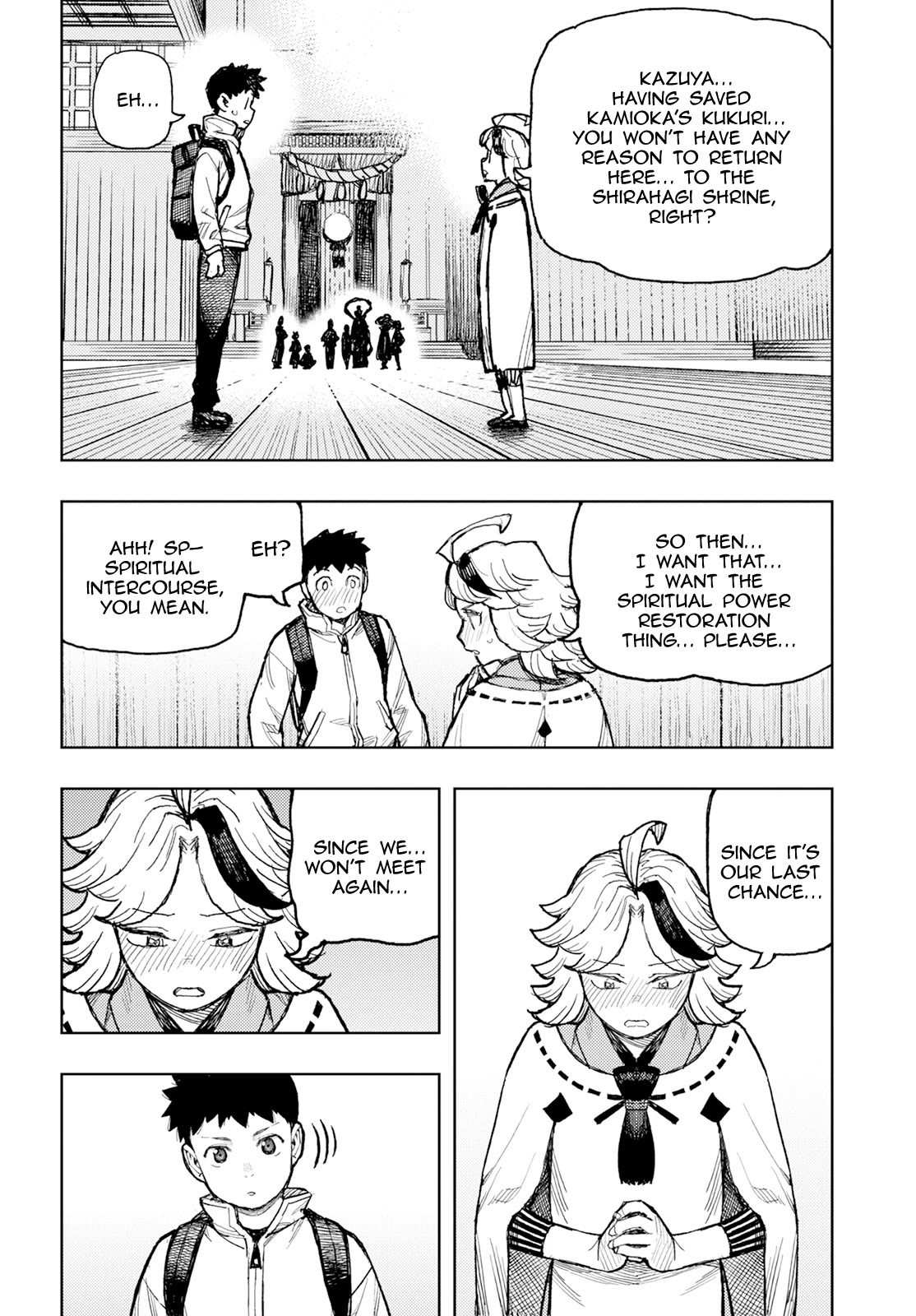 Tsugumomo Chapter 161 page 35 - Chapter 161: The Promise Made with Kokuyou (Lewd Edit)