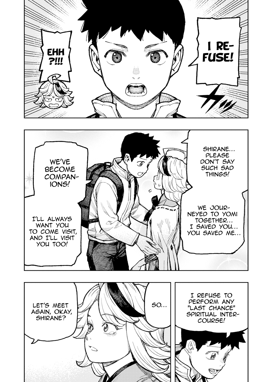 Tsugumomo Chapter 161 page 36 - Chapter 161: The Promise Made with Kokuyou (Lewd Edit)